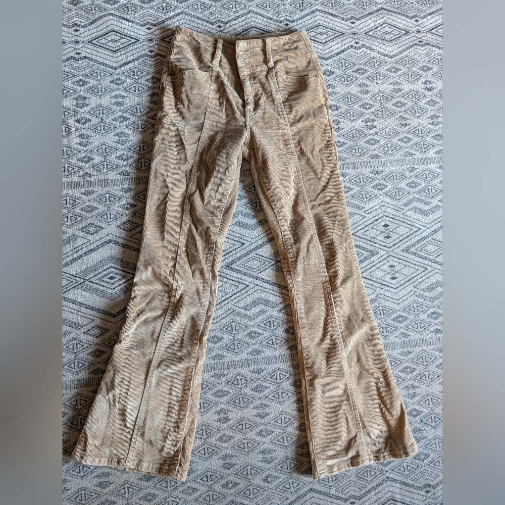 flare corduroys, size 27